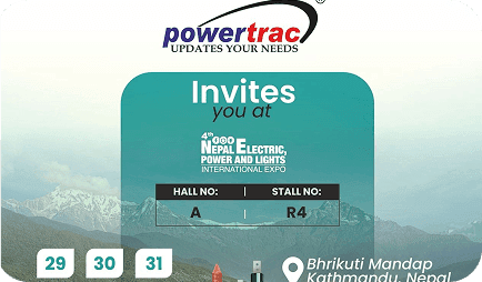 Invitation to Powertrac's Renewable Energy Exhibition in Nepal